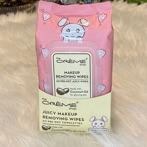 The Crème Shop Pink Makeup Removing Wipes